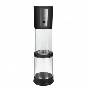 Electronic High-Vacuum Length Adjustable Tube Penis Pump (Chargeable - Black)